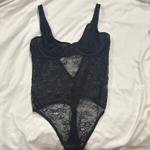 Black Lace Bodysuit